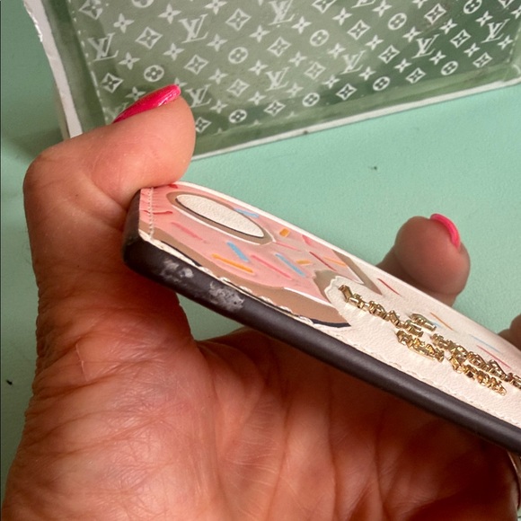 Kate Spade Pink Donut Card Holder - Picture 8 of 8